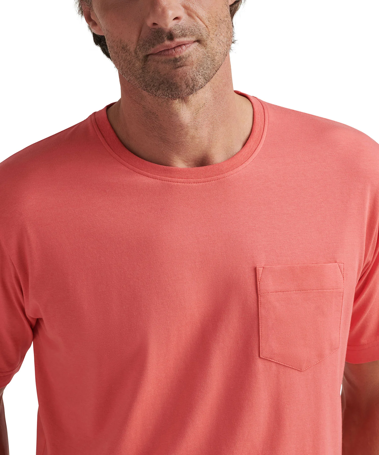 Peter Millar Short Sleeve Lava Wash Pocket T-Shirt - Image 12
