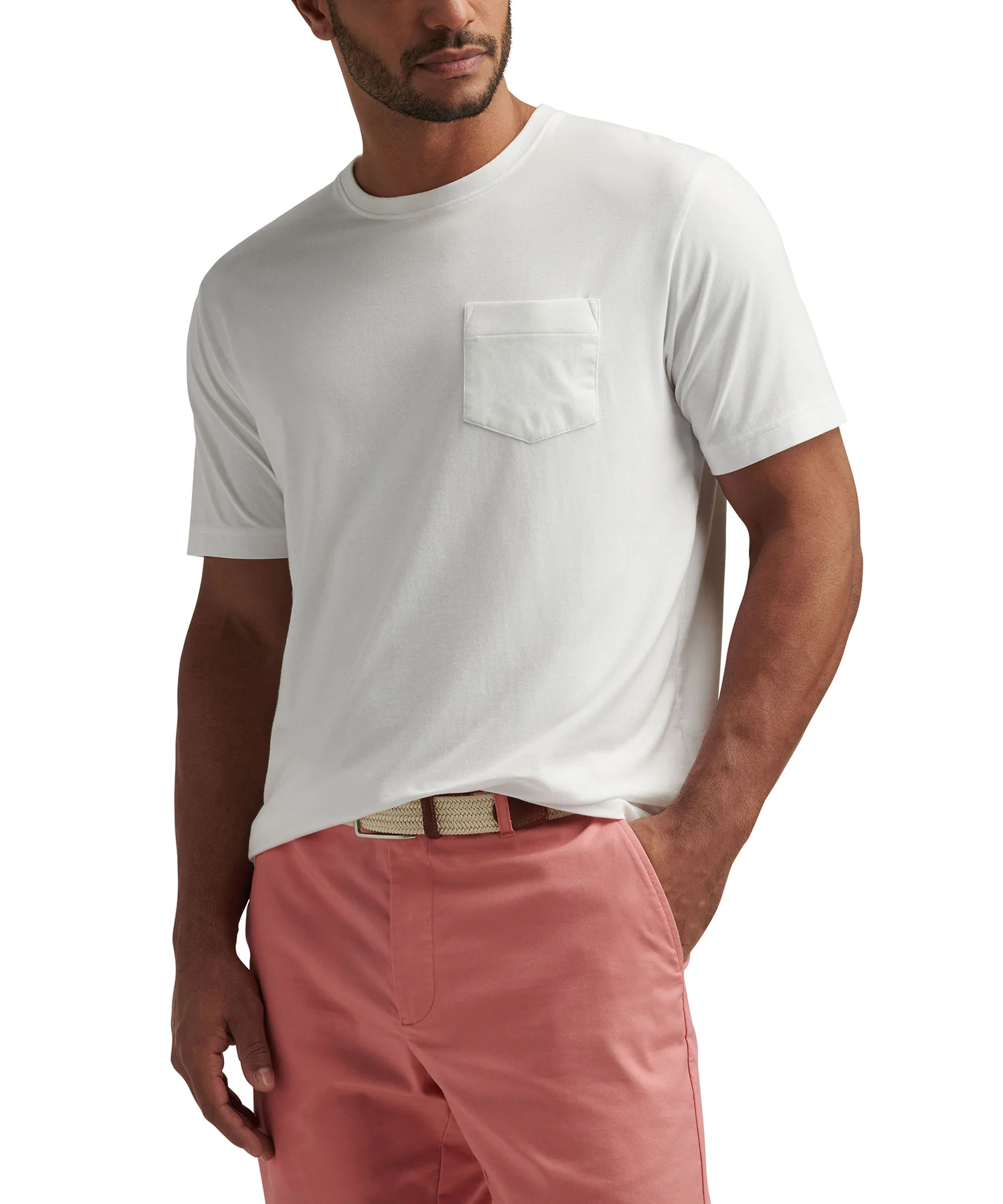Peter Millar Short Sleeve Lava Wash Pocket T-Shirt - Image 14