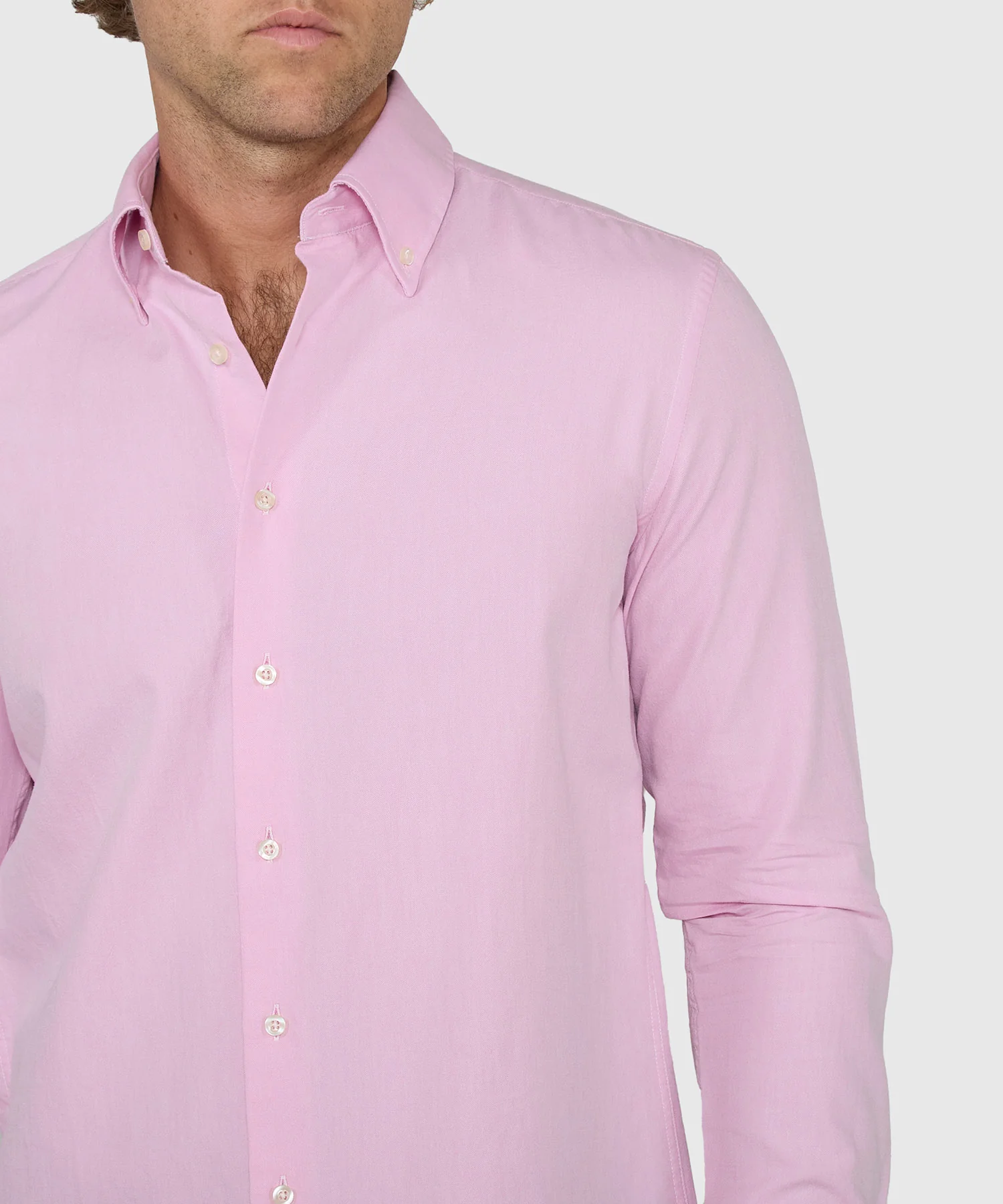 Westport No-Tuck Long Sleeve Button Down Collar Cotton Oxford Sport Shirt - Image 16