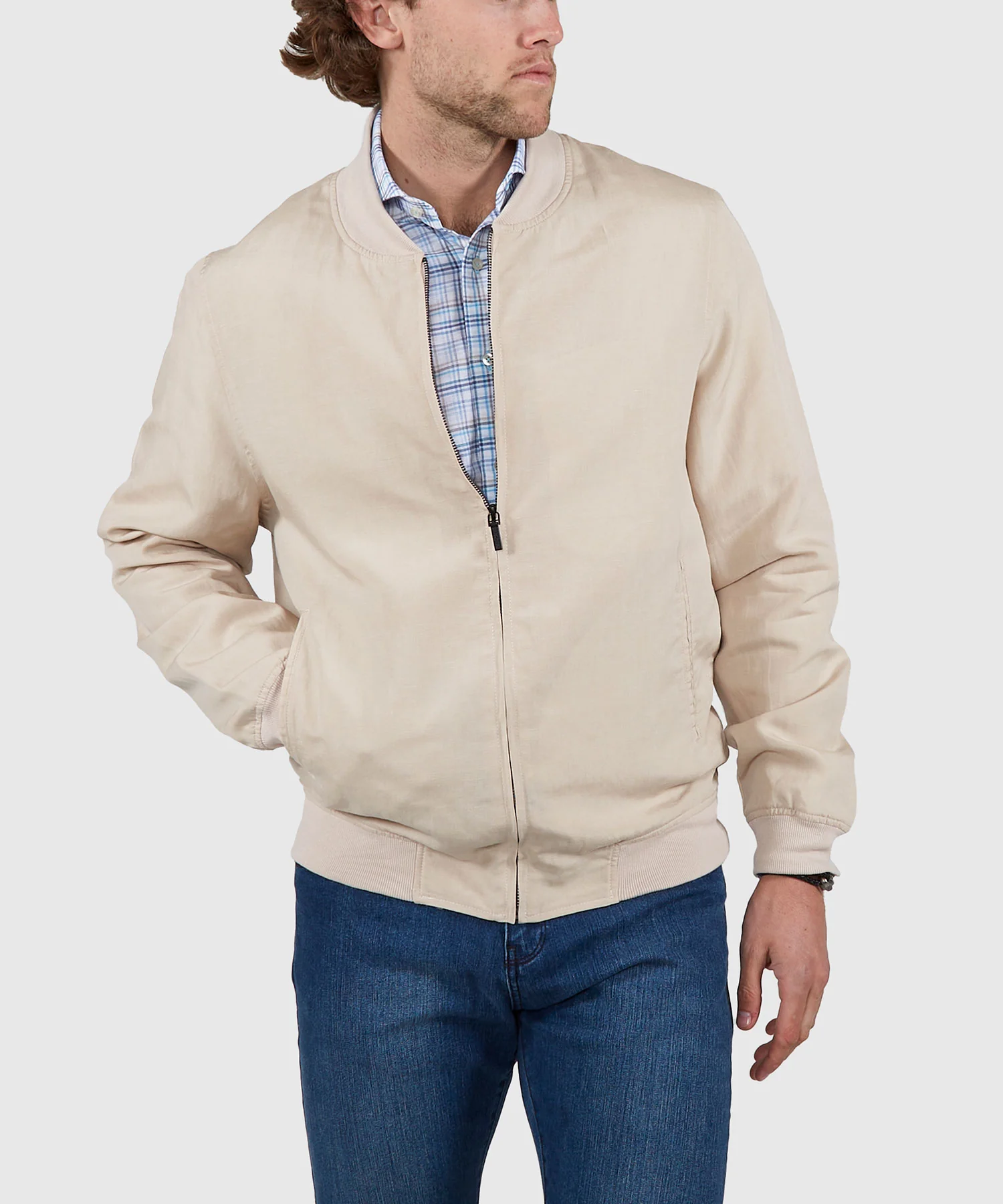 Westport Black Summer Blend Blouson Jacket - Image 2