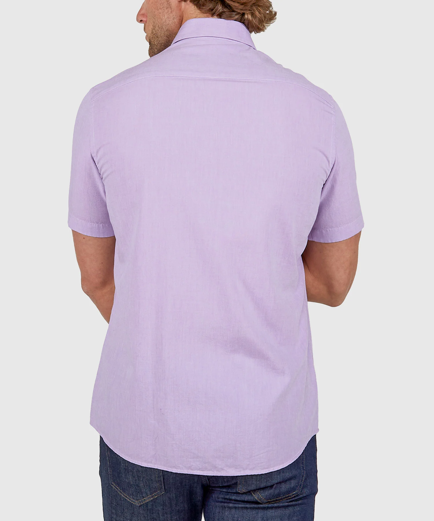 Westport No-Tuck Short Sleeve Oxford Sport Shirt - Image 7