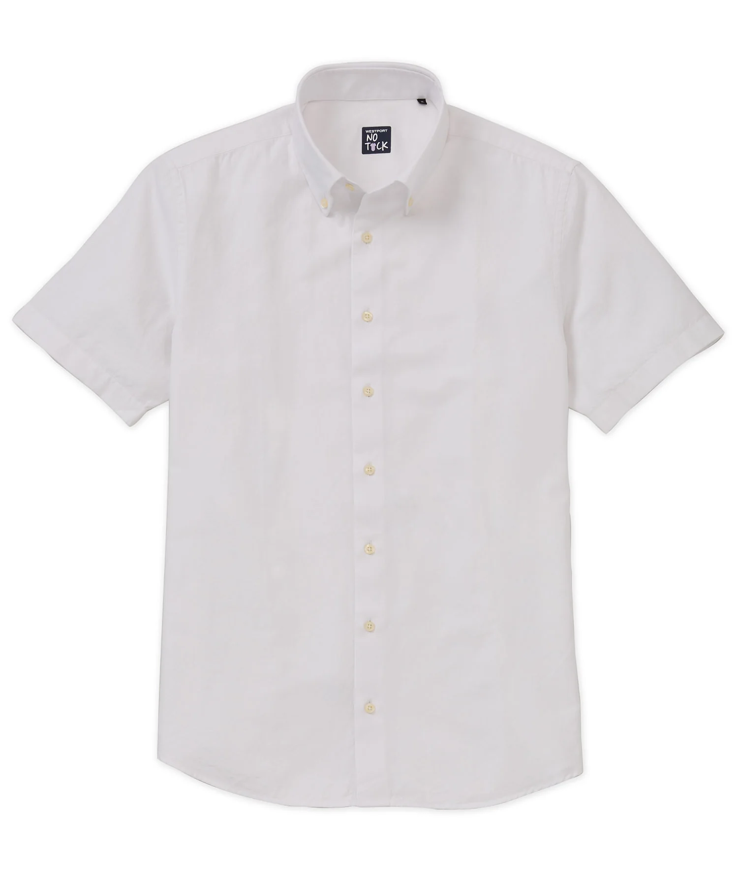 Westport No-Tuck Short Sleeve Oxford Sport Shirt - Image 8