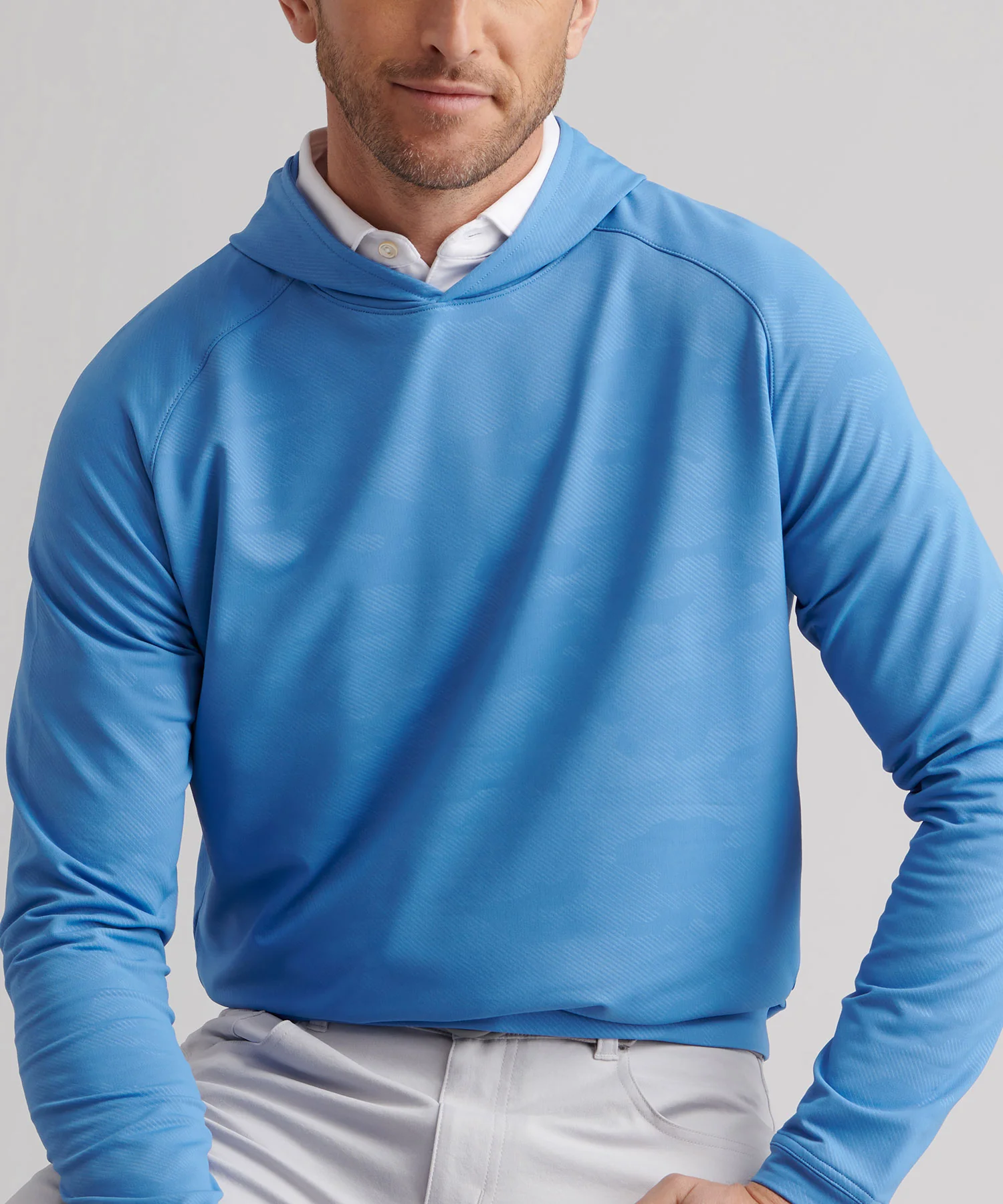 Peter Millar Long Sleeve Pine Performance Hoodie Pullover - Image 14