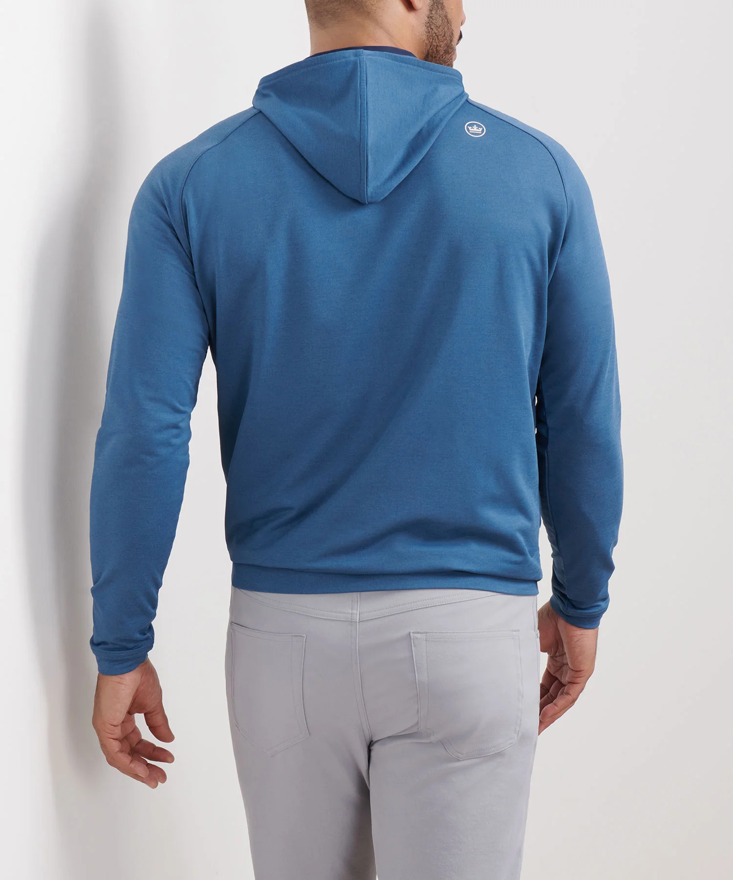 Peter Millar Long Sleeve Pine Performance Hoodie Pullover - Image 5