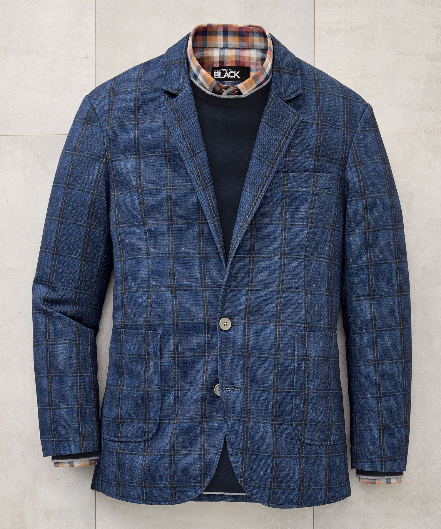 Westport Black Sonoma Knit Sport Coat - Image 2