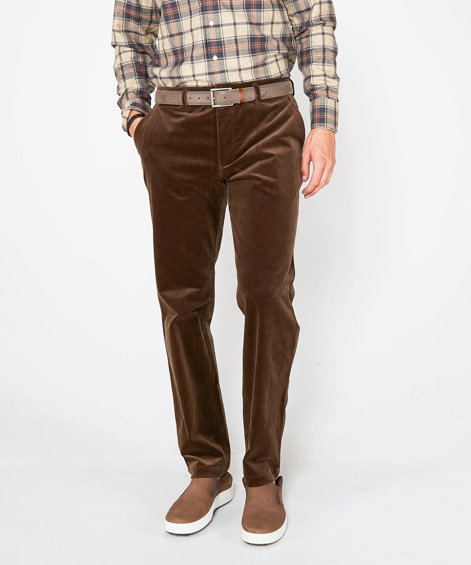 Westport Black Westfield Flat Front Corduroy Pant - Image 6
