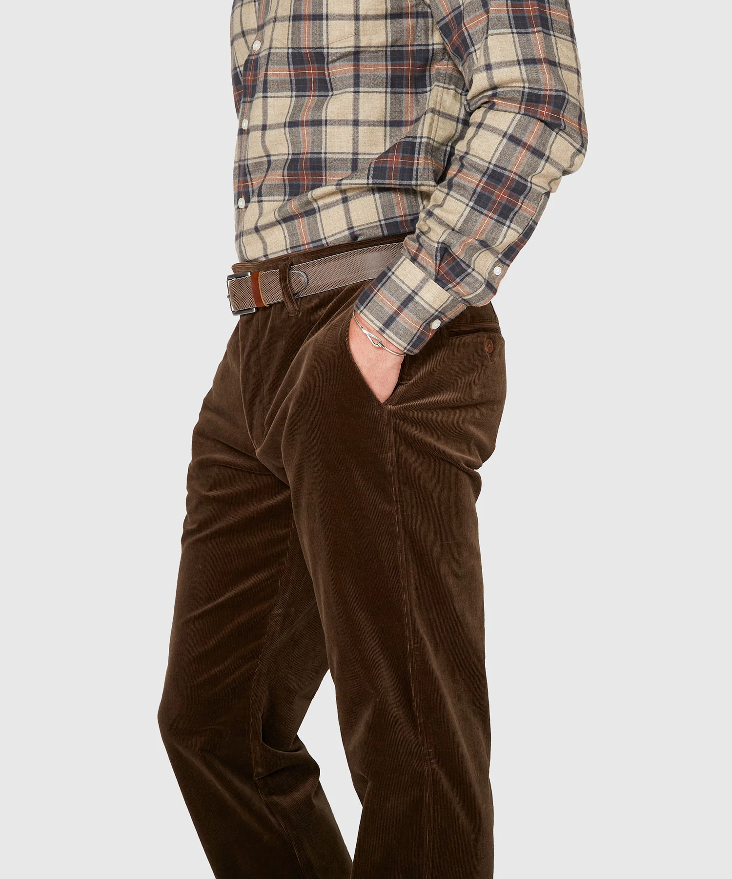 Westport Black Westfield Flat Front Corduroy Pant - Image 7