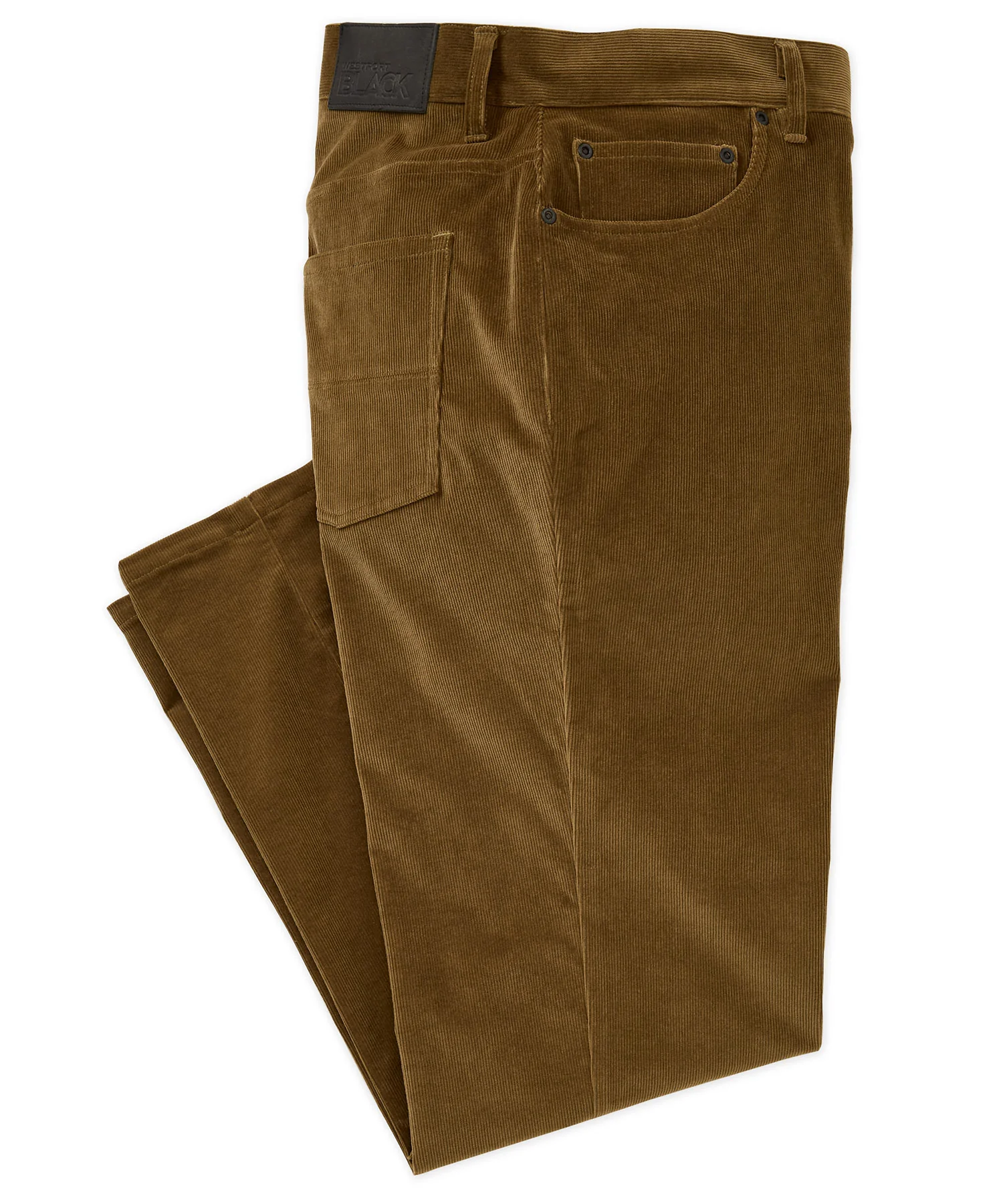 Westport Black Briarwood Stretch 5-Pocket Corduroy Pant - Image 3