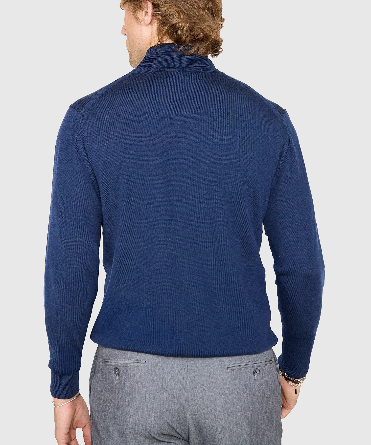 Westport Black Hudson Peak Merino Wool Turtleneck Sweater - Image 10