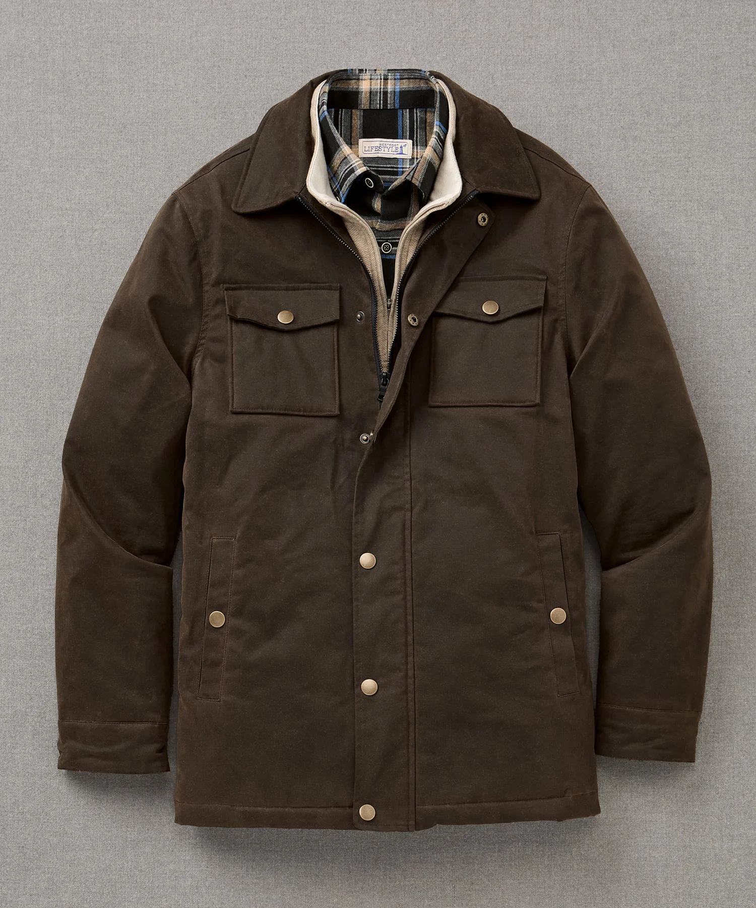 Westport Lifestyle Rambler Waxed Cotton Jacket - Image 2