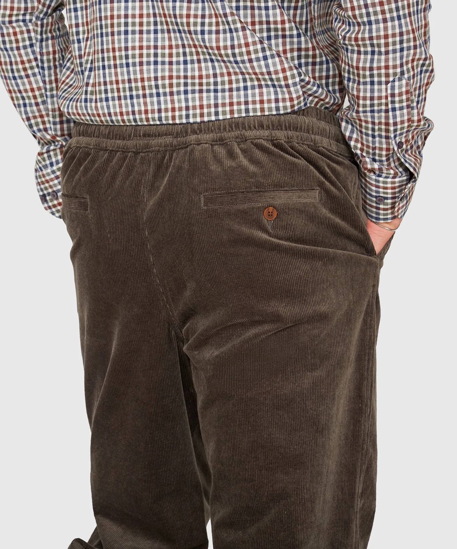 Westport Lifestyle Mitchell Elastic Waist Stretch Corduroy Pant - Image 11
