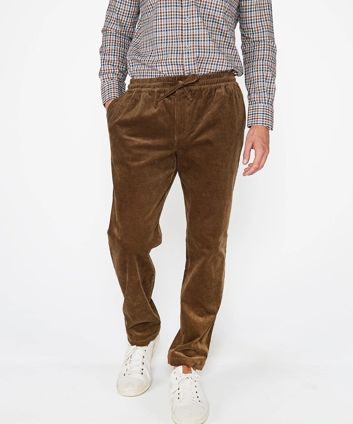 Westport Lifestyle Mitchell Elastic Waist Stretch Corduroy Pant - Image 4