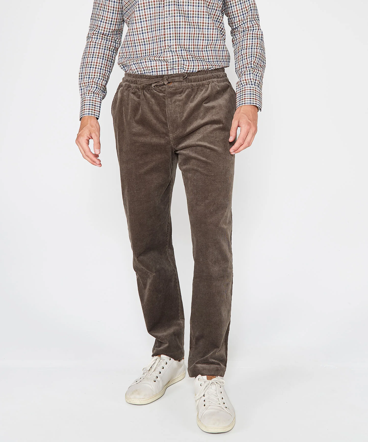 Westport Lifestyle Mitchell Elastic Waist Stretch Corduroy Pant - Image 9