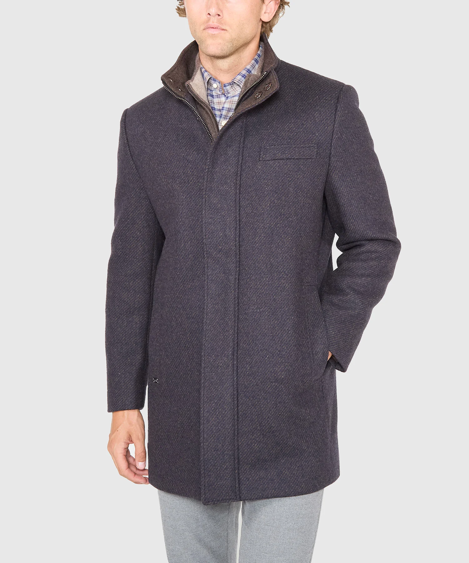 Hart Schaffner Marx Twill Car Coat - Image 3