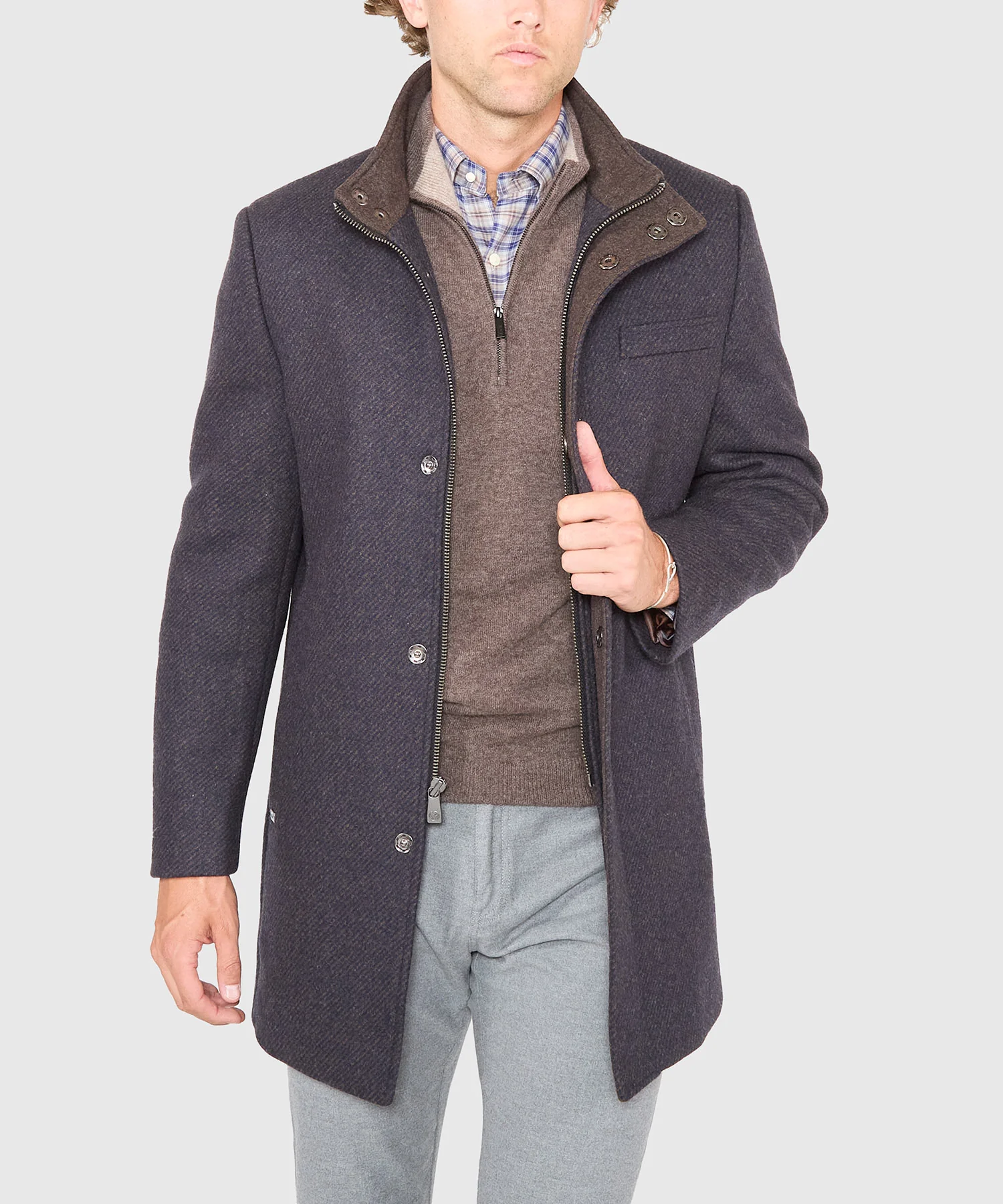 Hart Schaffner Marx Twill Car Coat - Image 4