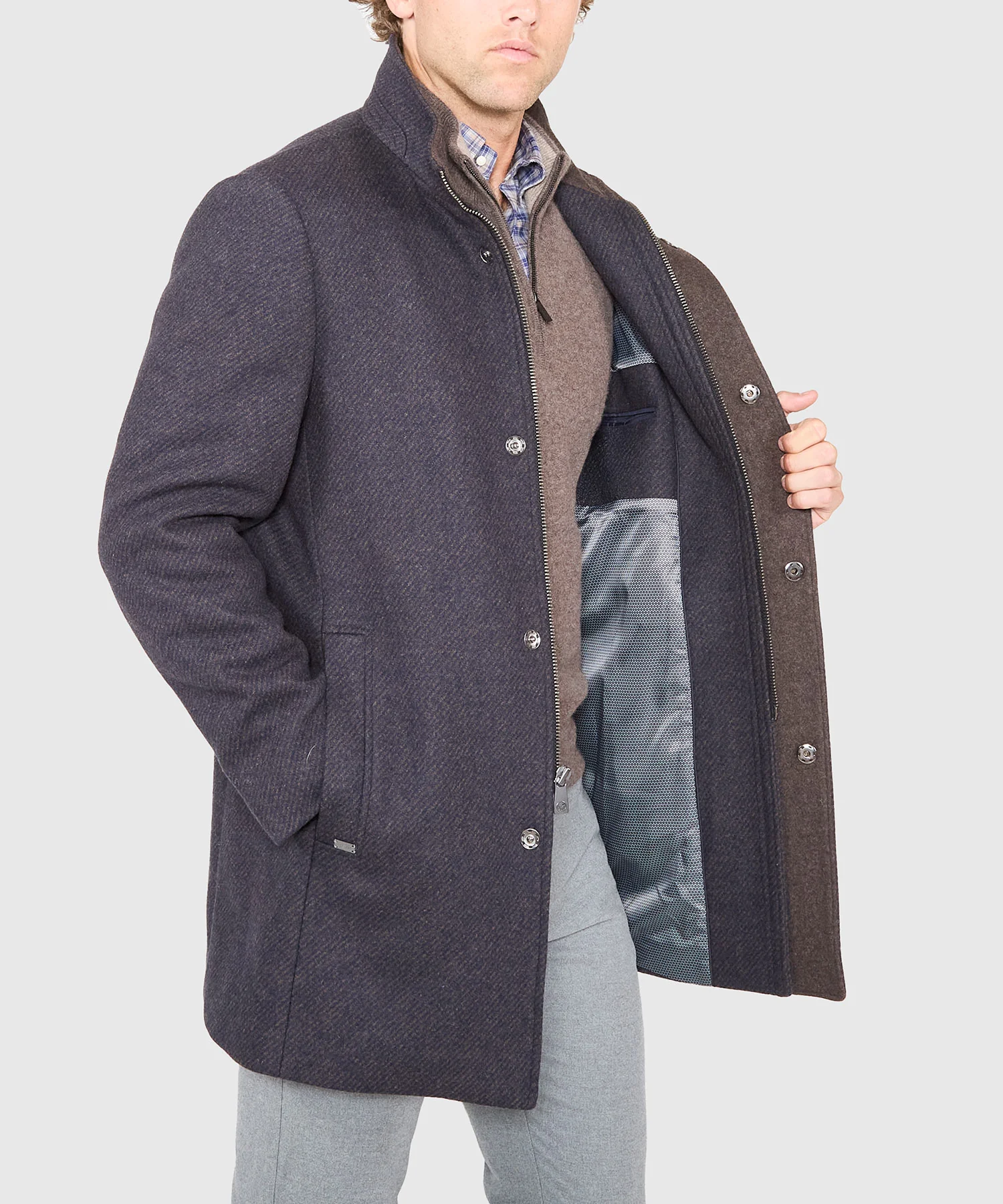 Hart Schaffner Marx Twill Car Coat - Image 5