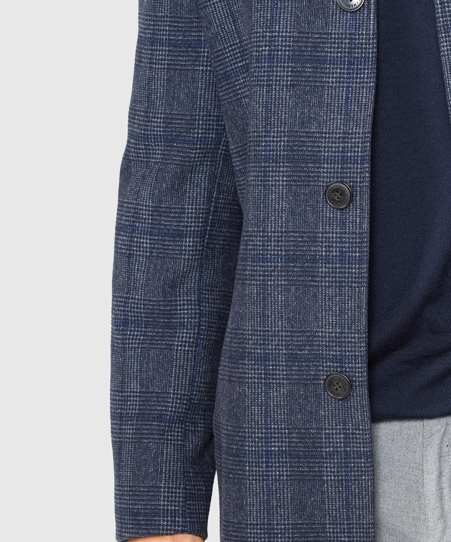 Hart Schaffner Marx Removable Bib Plaid Wool Jacket - Image 8