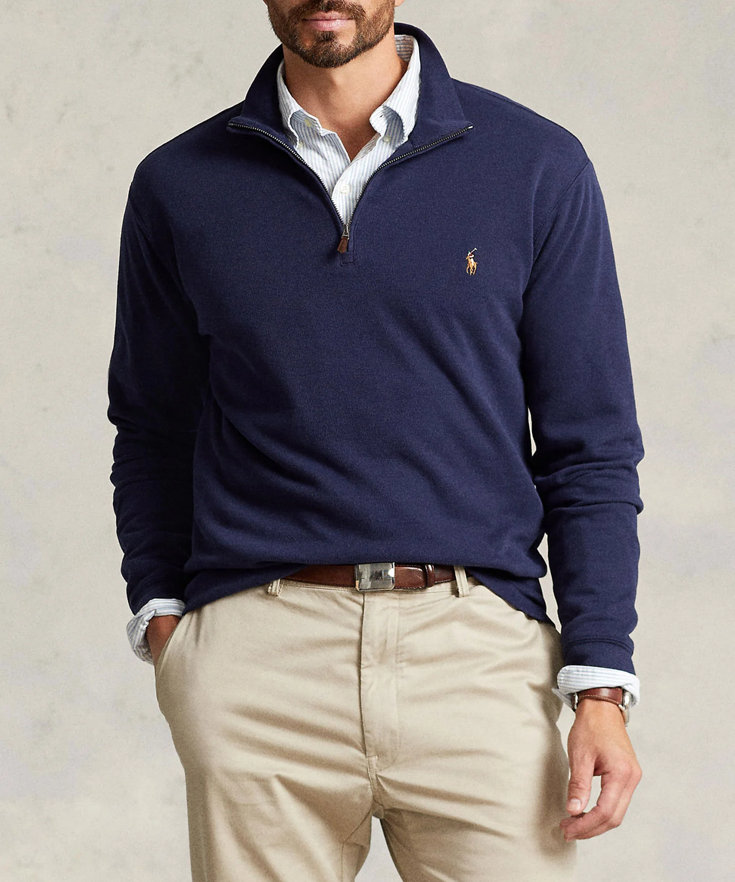 Polo Ralph Lauren Long Sleeve Estate Rib Half-Zip Sweater - Image 23