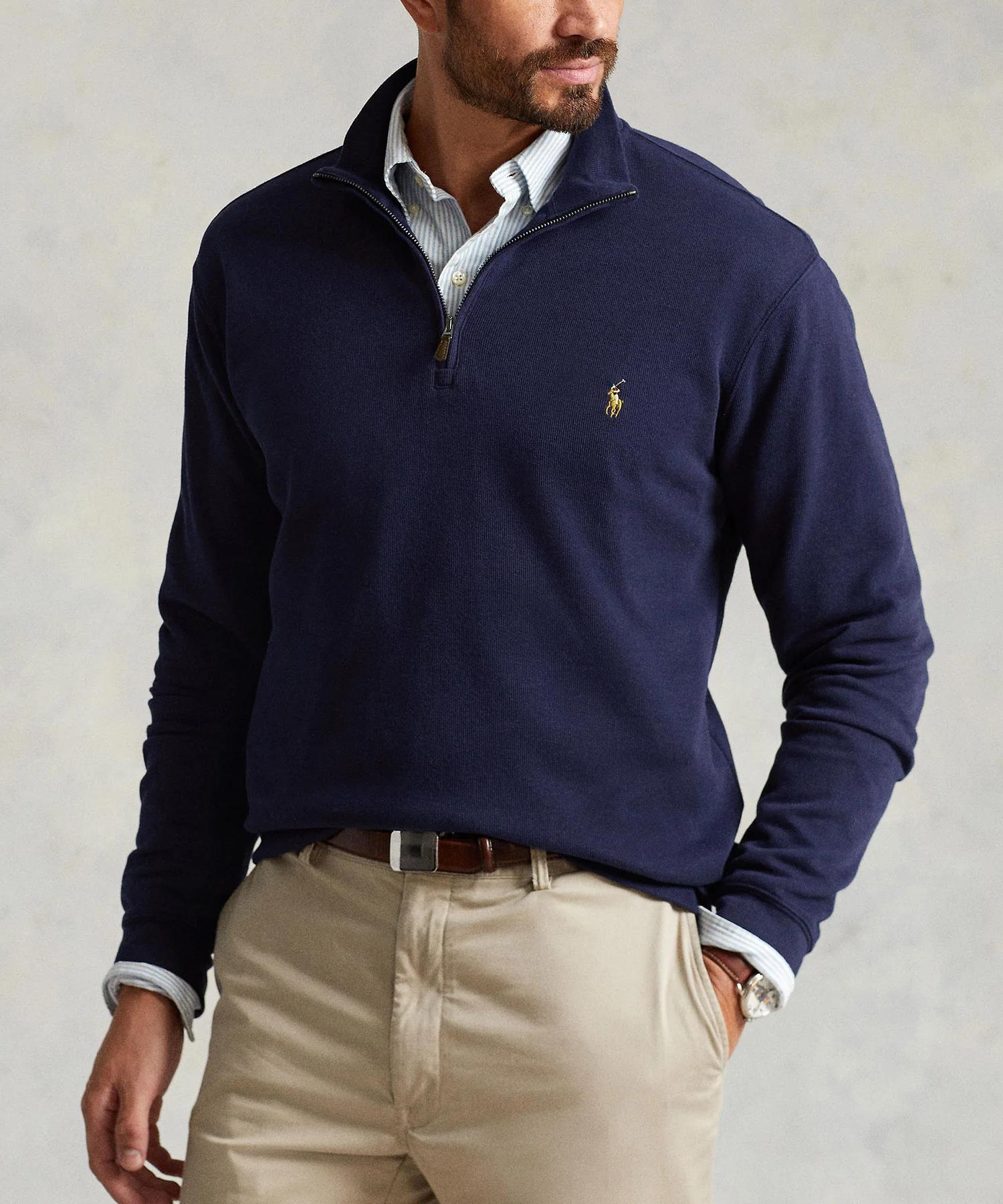 Polo Ralph Lauren Long Sleeve Estate Rib Half-Zip Sweater - Image 24