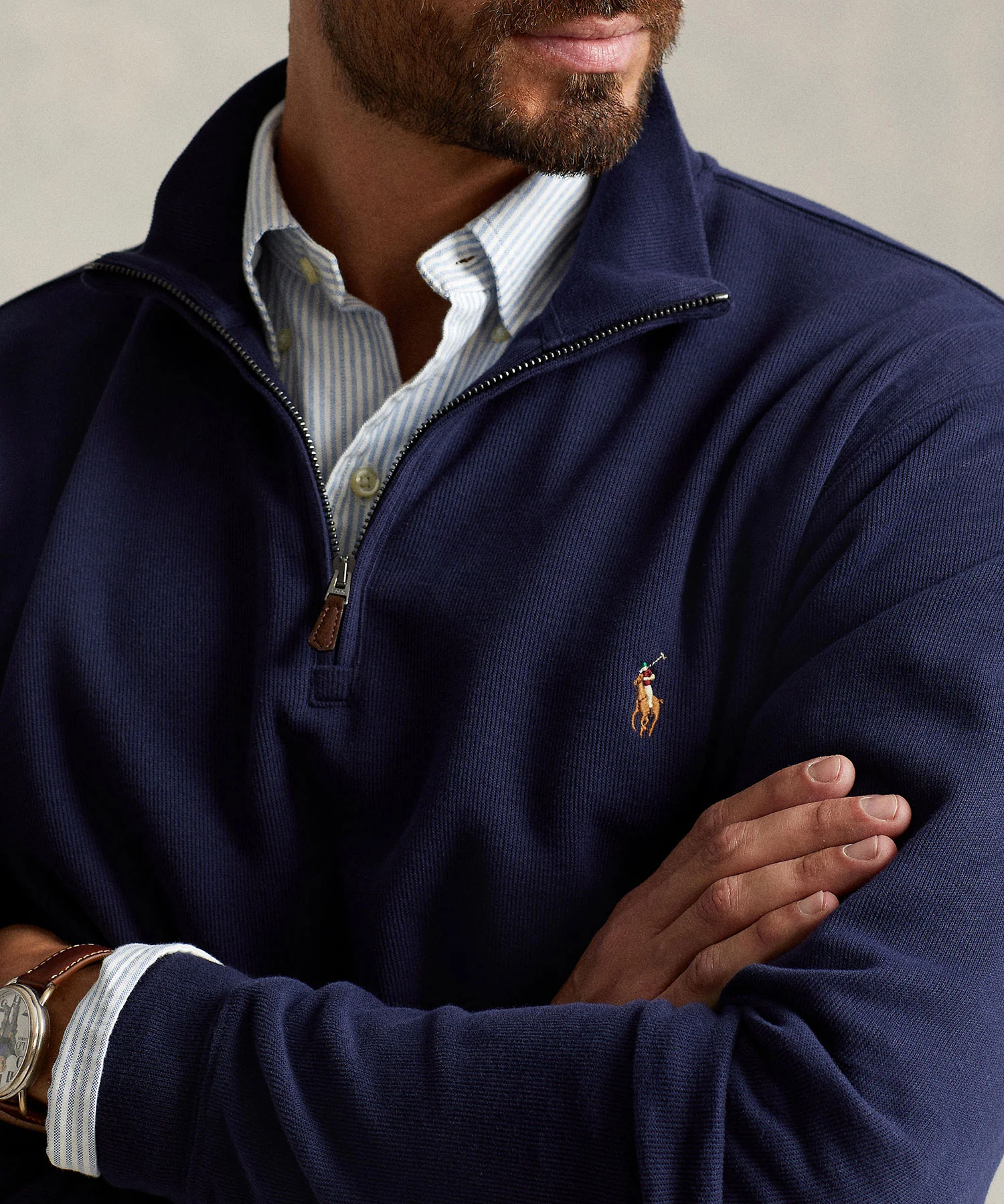 Polo Ralph Lauren Long Sleeve Estate Rib Half-Zip Sweater - Image 25