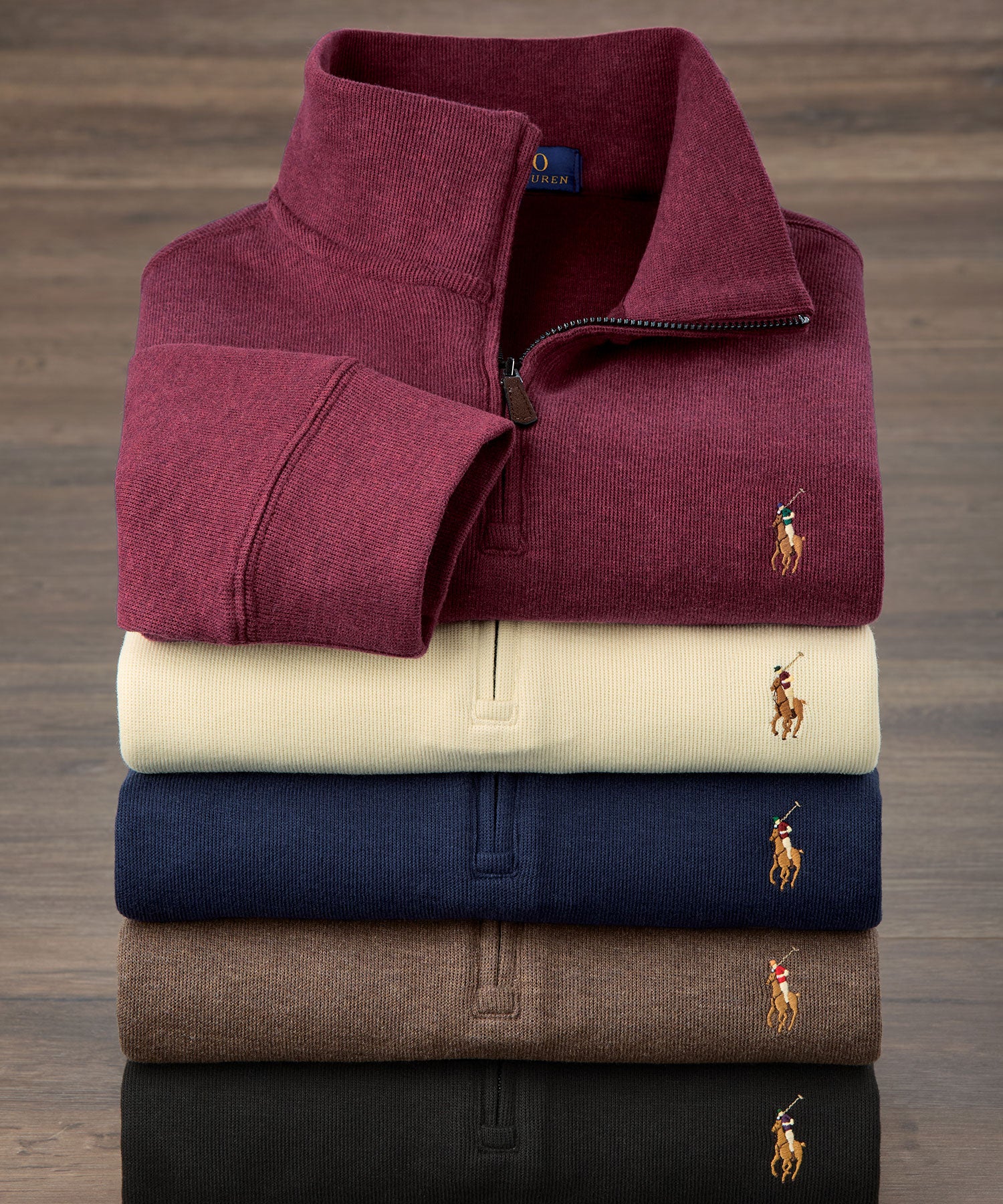 Polo Ralph Lauren Long Sleeve Estate Rib Half-Zip Sweater - Image 28