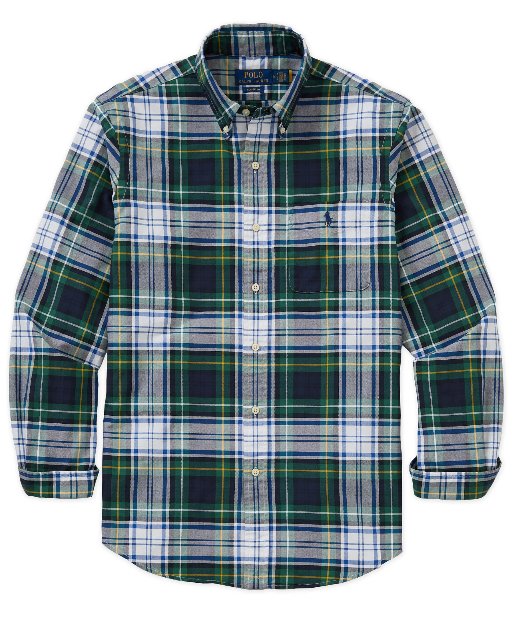 Polo Ralph Lauren Long Sleeve Tartan Oxford Sport Shirt - Image 7