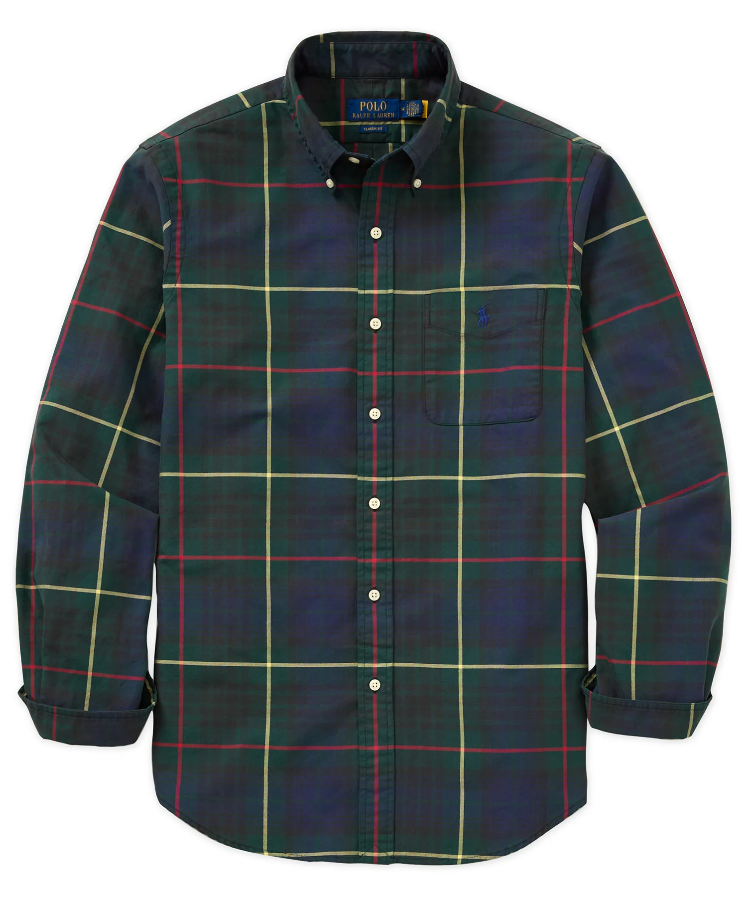 Polo Ralph Lauren Long Sleeve Tartan Oxford Sport Shirt - Image 8