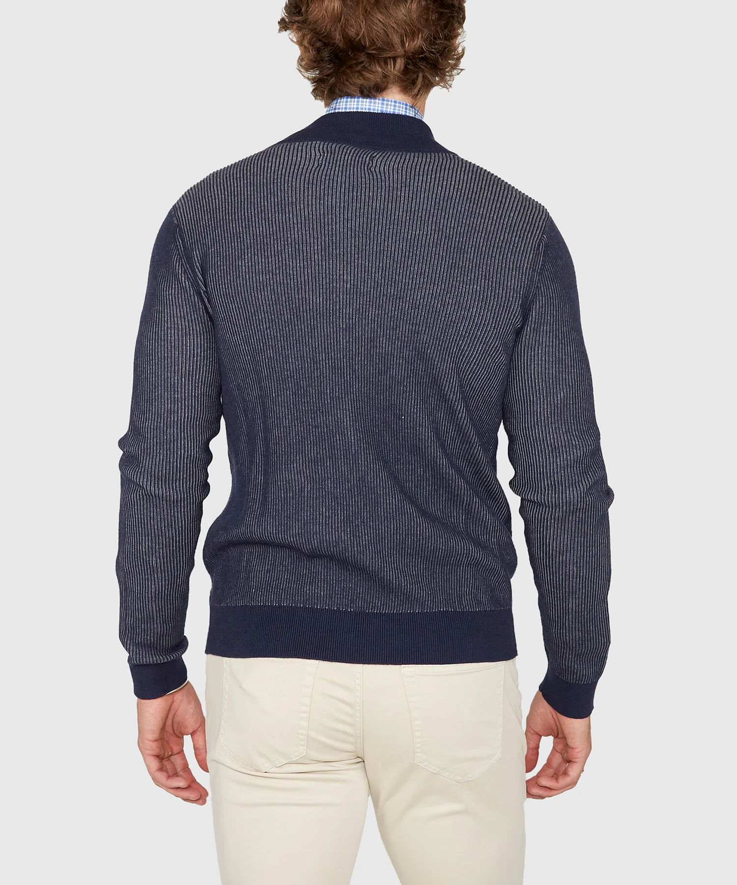 Westport Black Zip Front Cardigan - Image 6