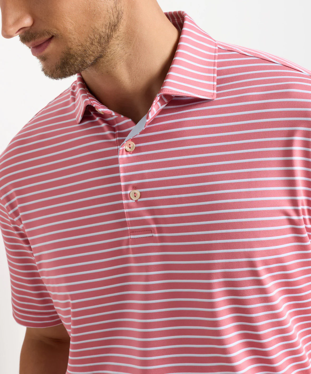 Peter Millar Dunnes Short Sleeve Performance Jersey Polo - Image 4