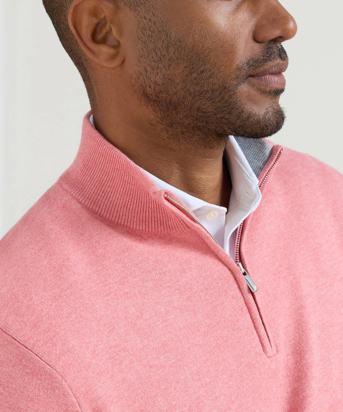 Peter Millar Coolspun Lite Cotton Quarter-Zip Sweater - Image 15