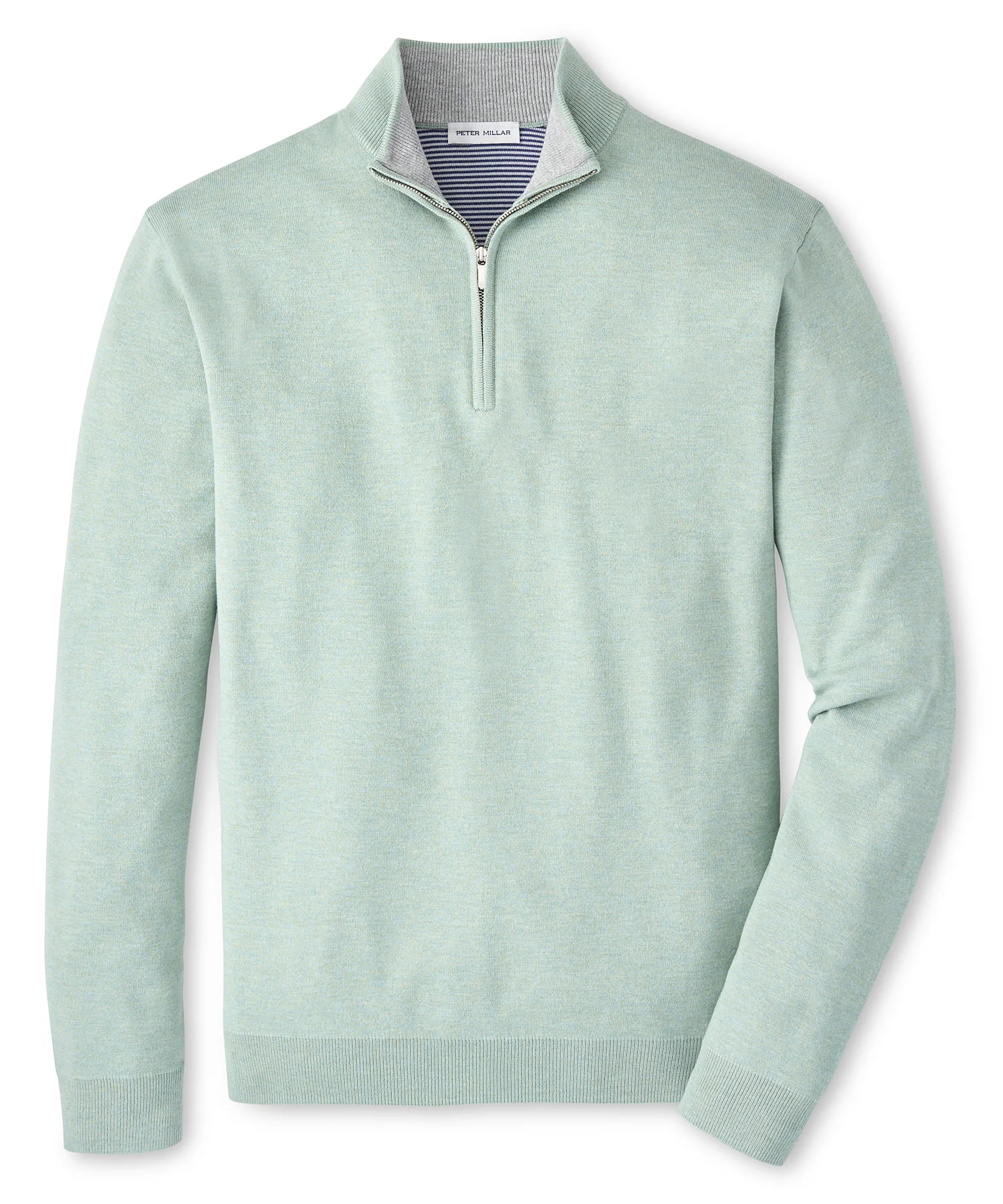 Peter Millar Coolspun Lite Cotton Quarter-Zip Sweater - Image 5