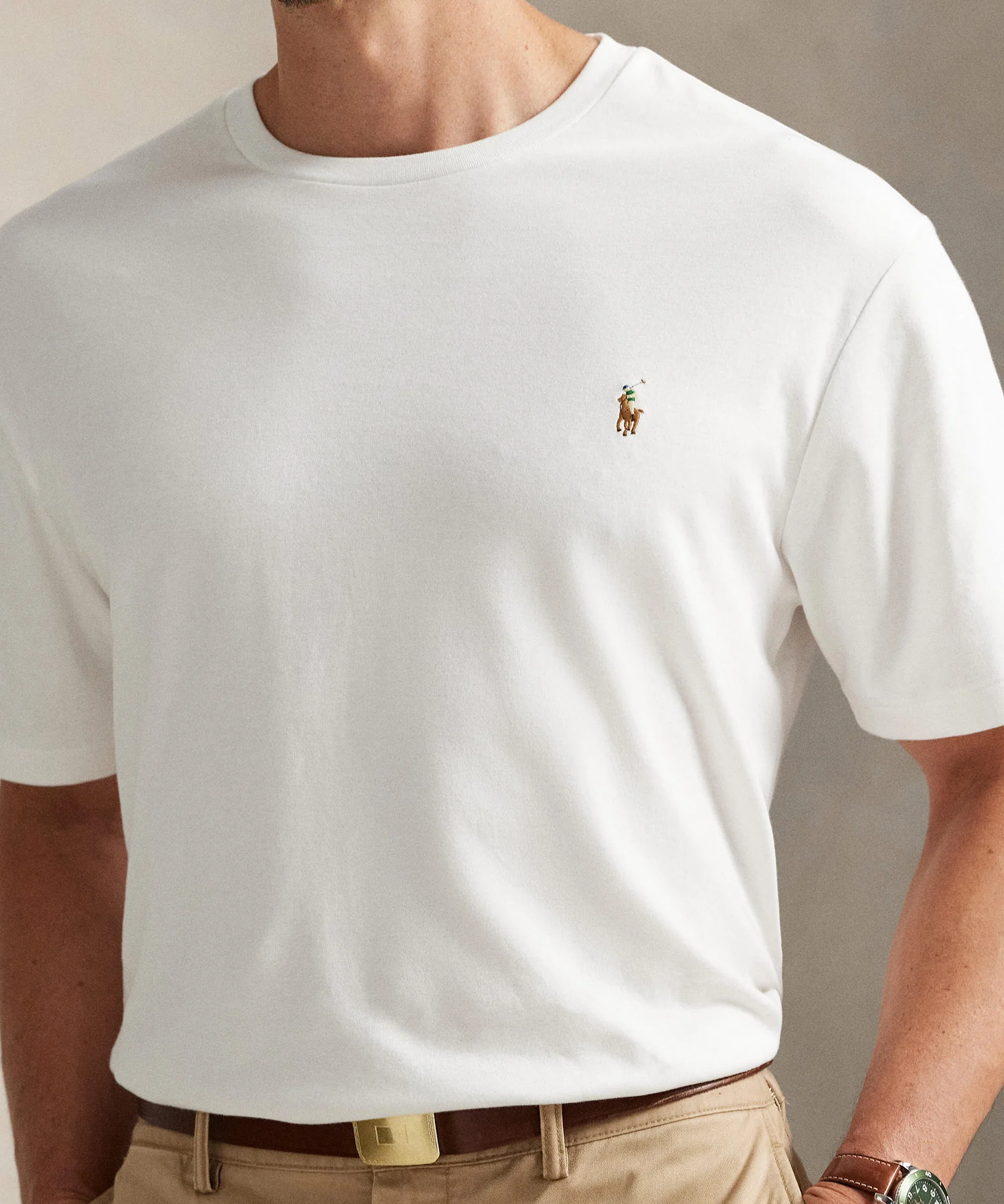 Polo Ralph Lauren Short Sleeve Soft Touch Cotton T-Shirt - Image 20