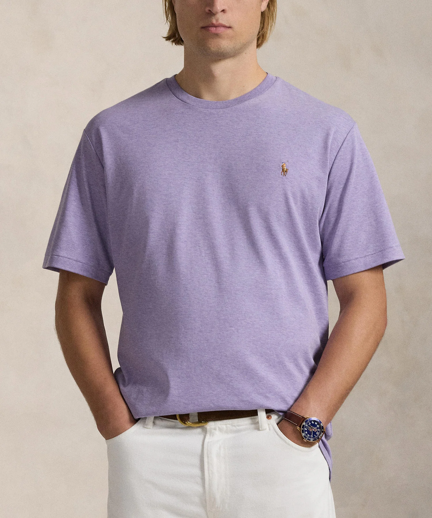 Polo Ralph Lauren Short Sleeve Soft Touch Cotton T-Shirt - Image 4