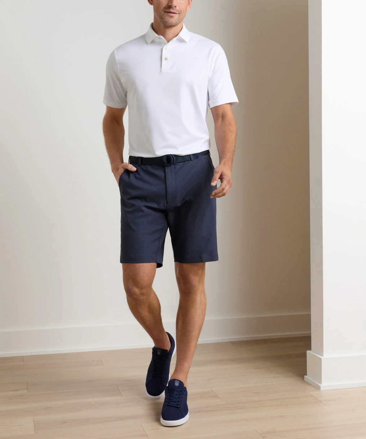 Peter Millar Salem Houndstooth Performance Short - Image 2