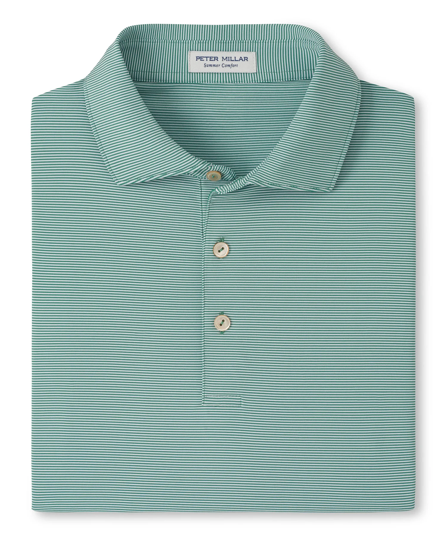 Peter Millar Jubilee Stripe Short Sleeve Polo - Image 3