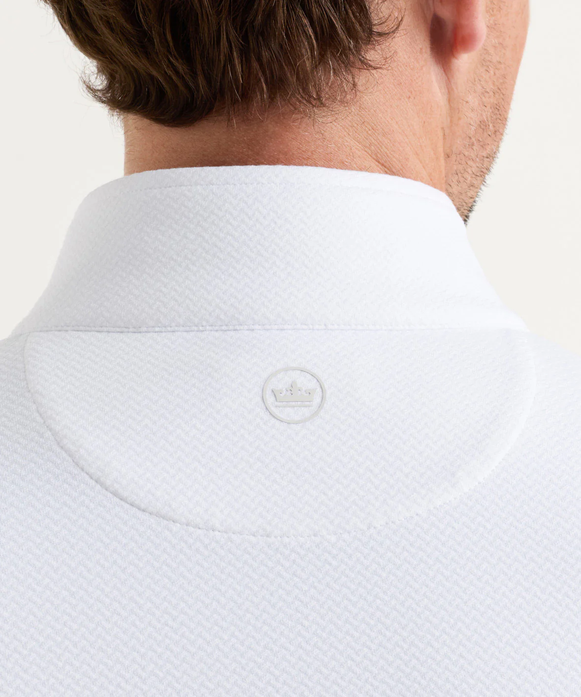 Peter Millar Perth Cross-Hatch Quarter-Zip Pullover - Image 11