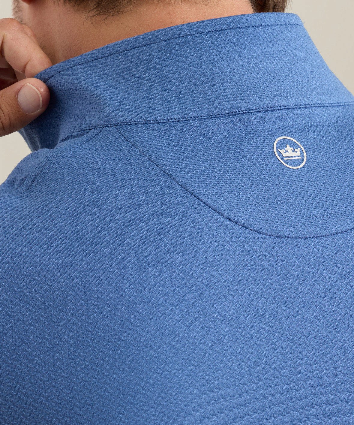 Peter Millar Perth Cross-Hatch Quarter-Zip Pullover - Image 16