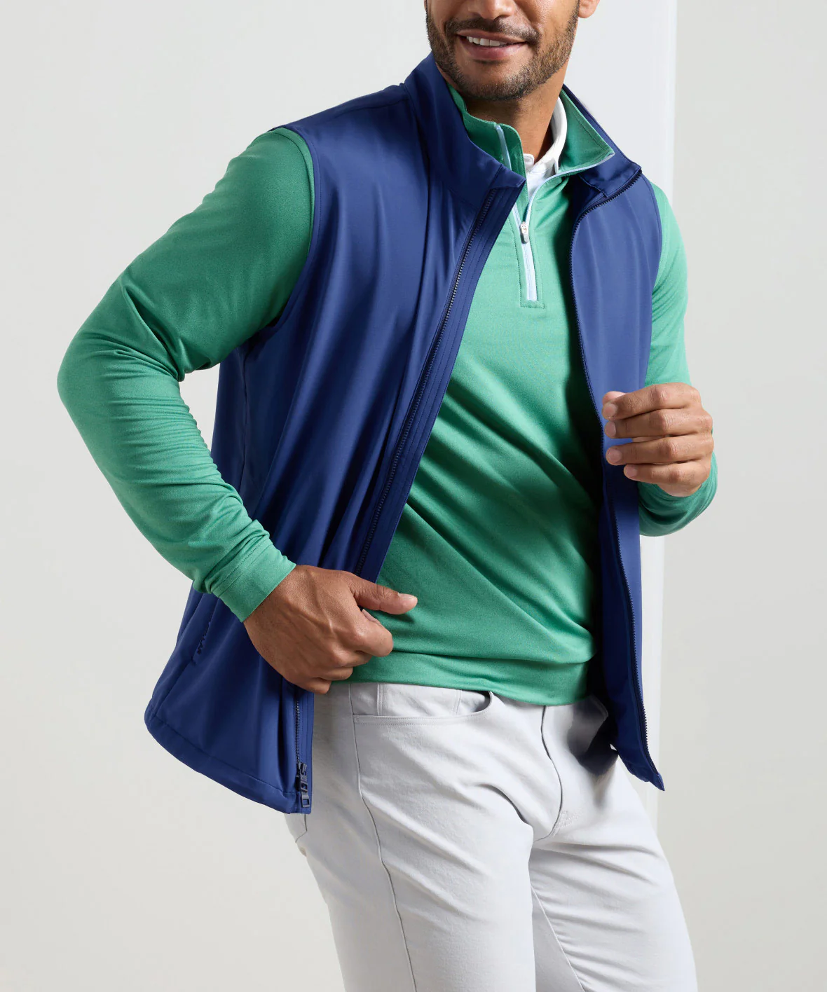 Peter Millar Full Zip Dunes Vest - Image 11