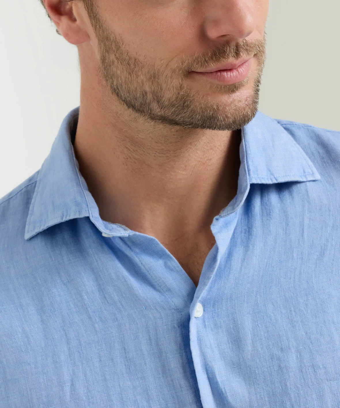 Peter Millar The Shoreside Long Sleeve Linen Sport Shirt - Image 8