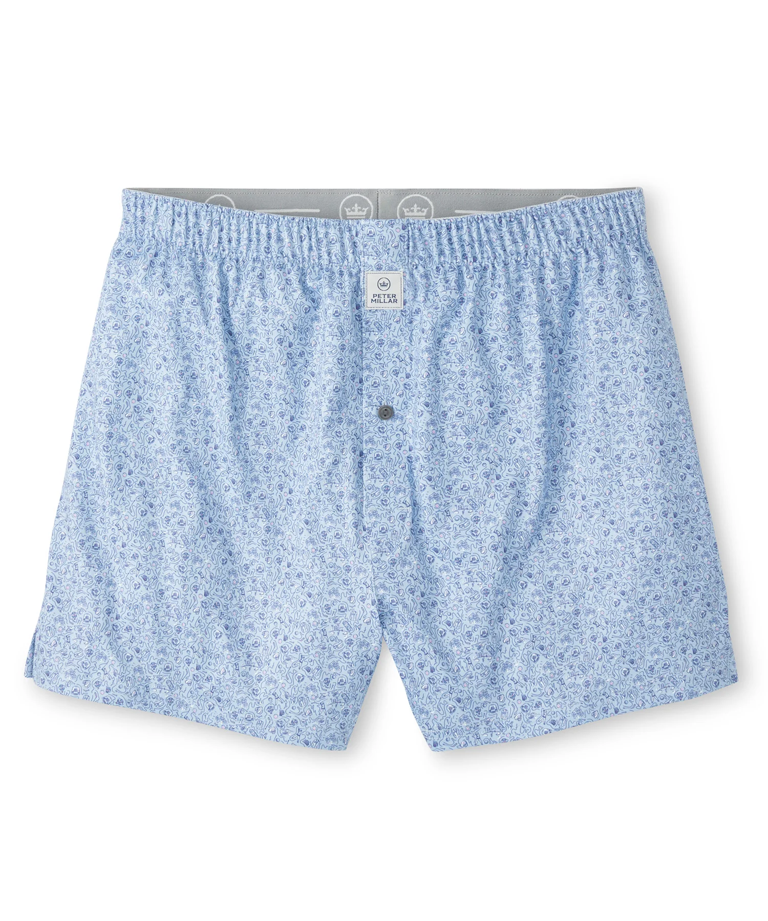 Peter Millar Parker Performance Print Boxer