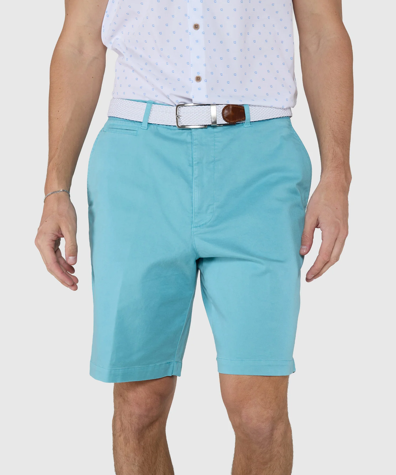 Westport Black Ocean Wash Stretch Twill Short - Image 3
