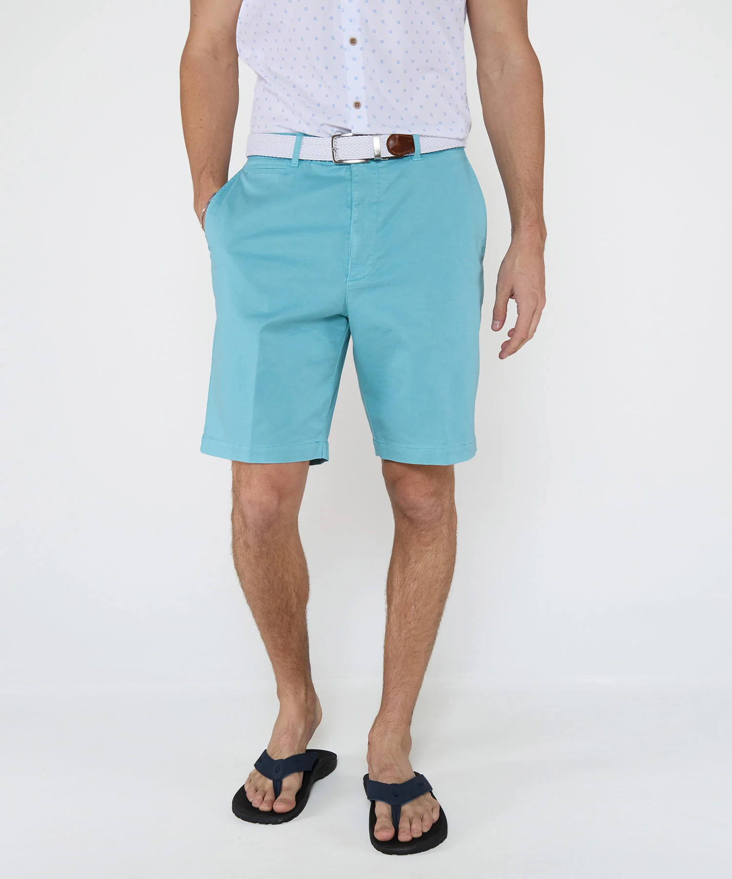 Westport Black Ocean Wash Stretch Twill Short - Image 4