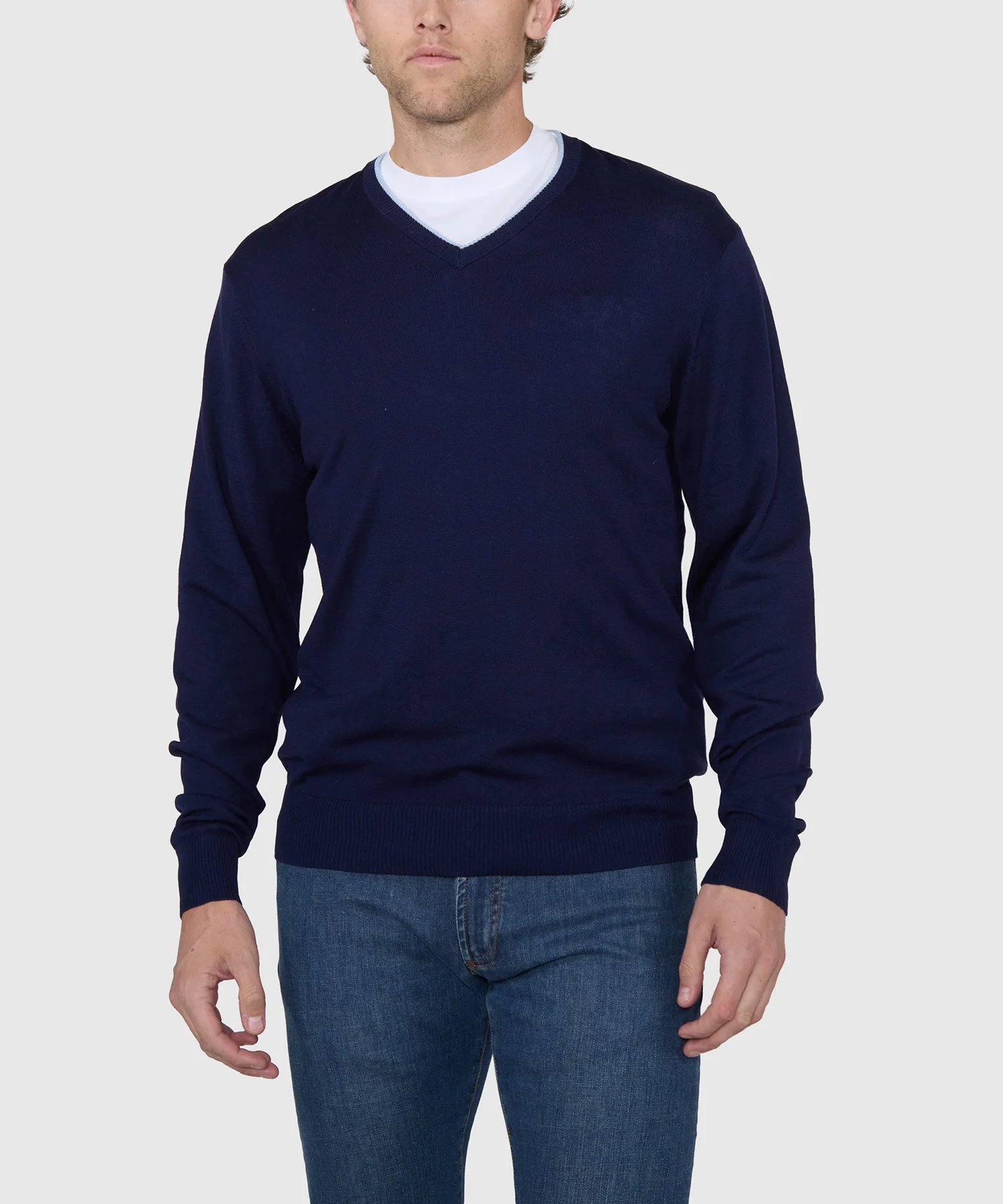 Westport Black Marabella V-Neck Sweater - Image 2