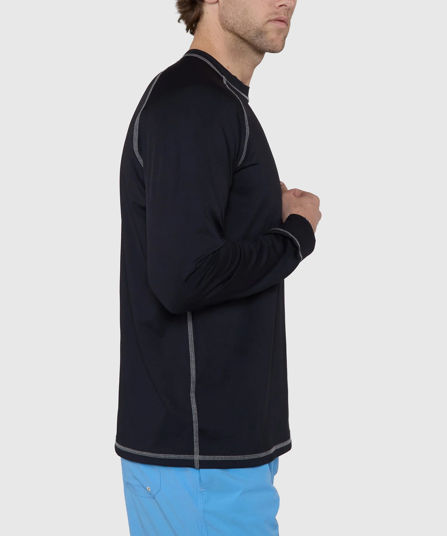 Westport Lifestyle Seaside Long Sleeve UPF 30 Rash Guard Shirt - Image 2