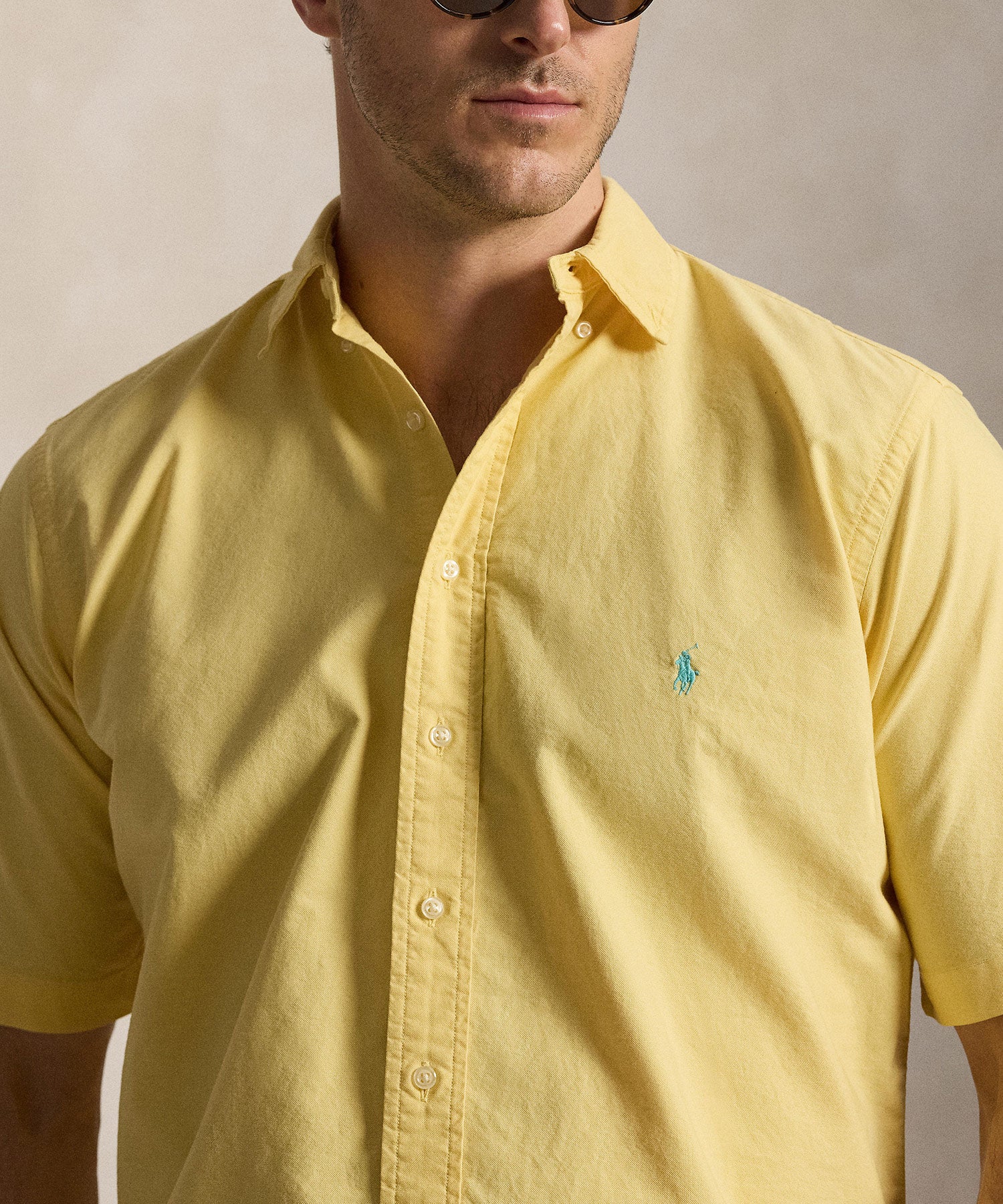 Polo Ralph Lauren Short Sleeve Garment-Dyed Sport Shirt - Image 3