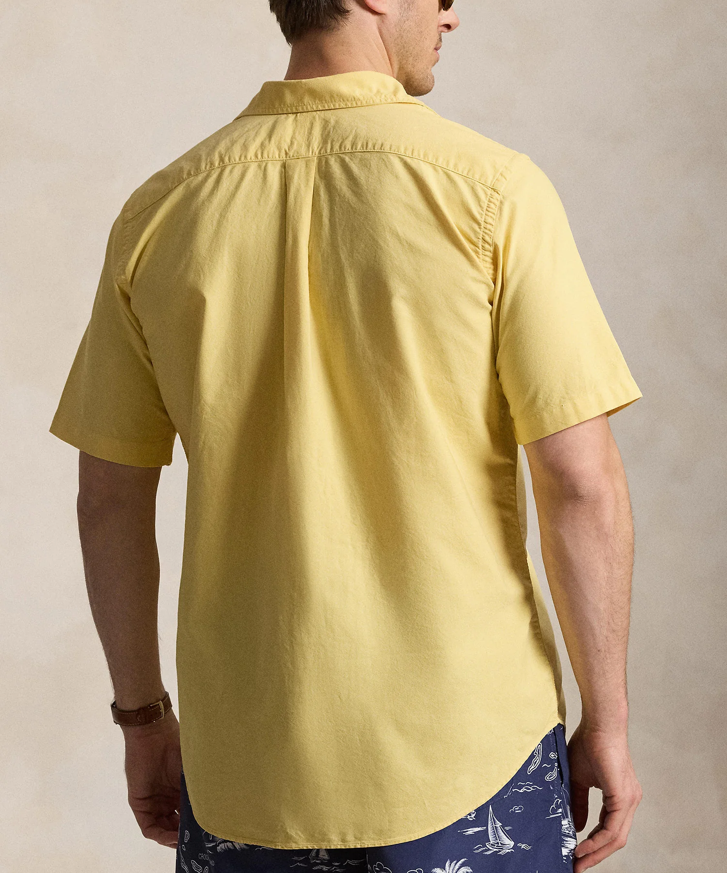 Polo Ralph Lauren Short Sleeve Garment-Dyed Sport Shirt - Image 4