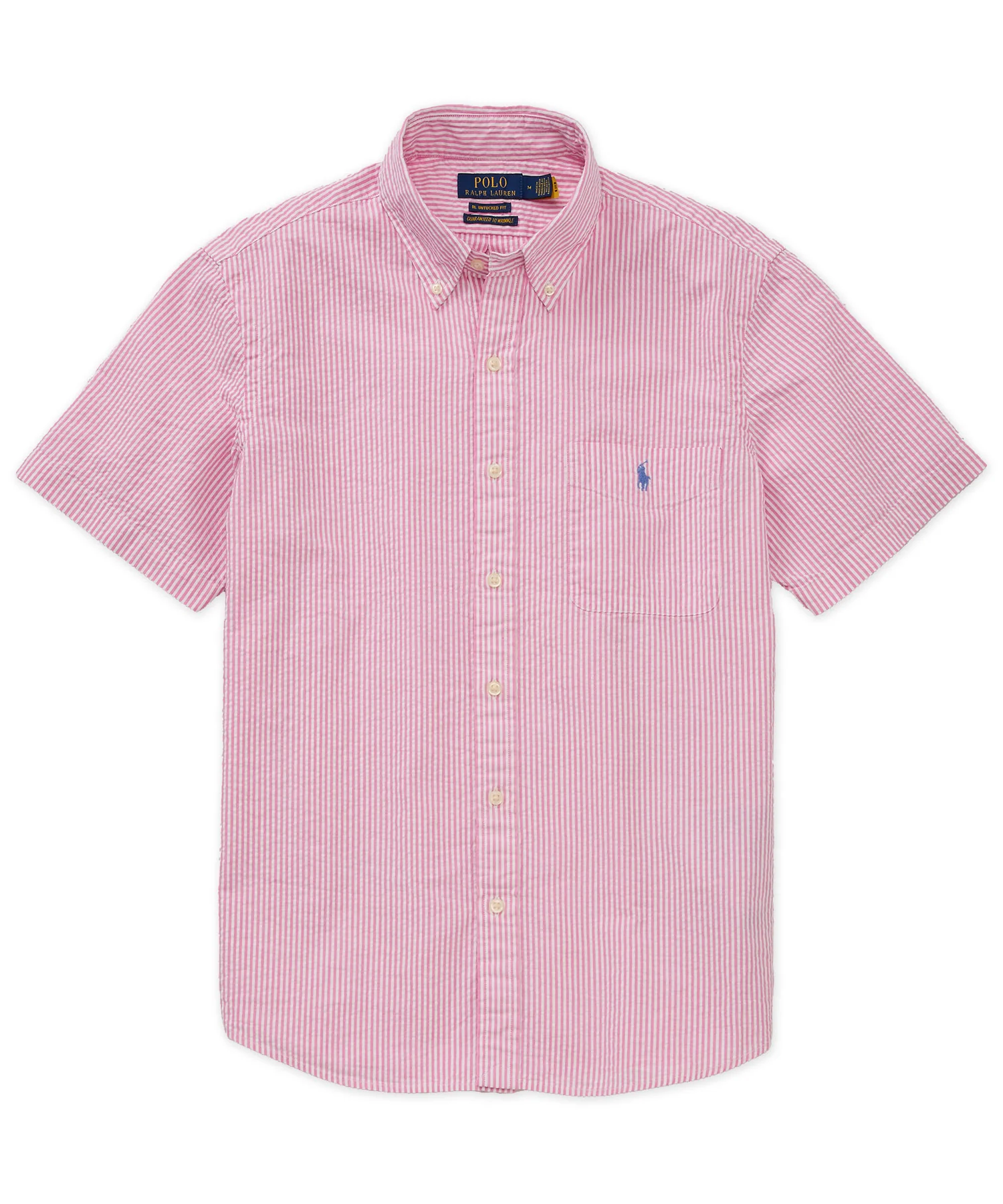 Polo Ralph Lauren Short Sleeve Seersucker Sport Shirt - Image 8