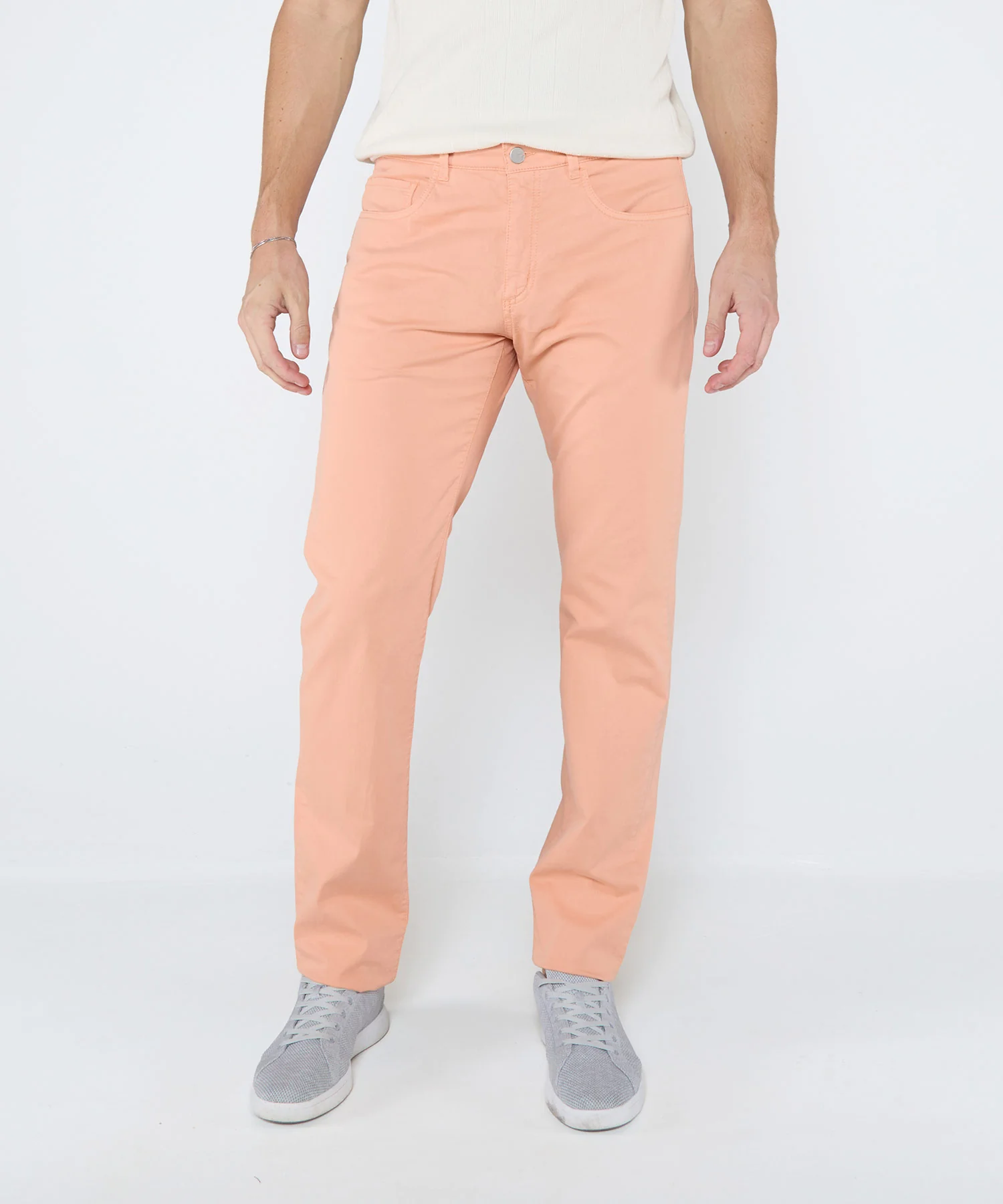 Westport Black Garment-Dyed Broken Twill 5-Pocket Pant - Image 10