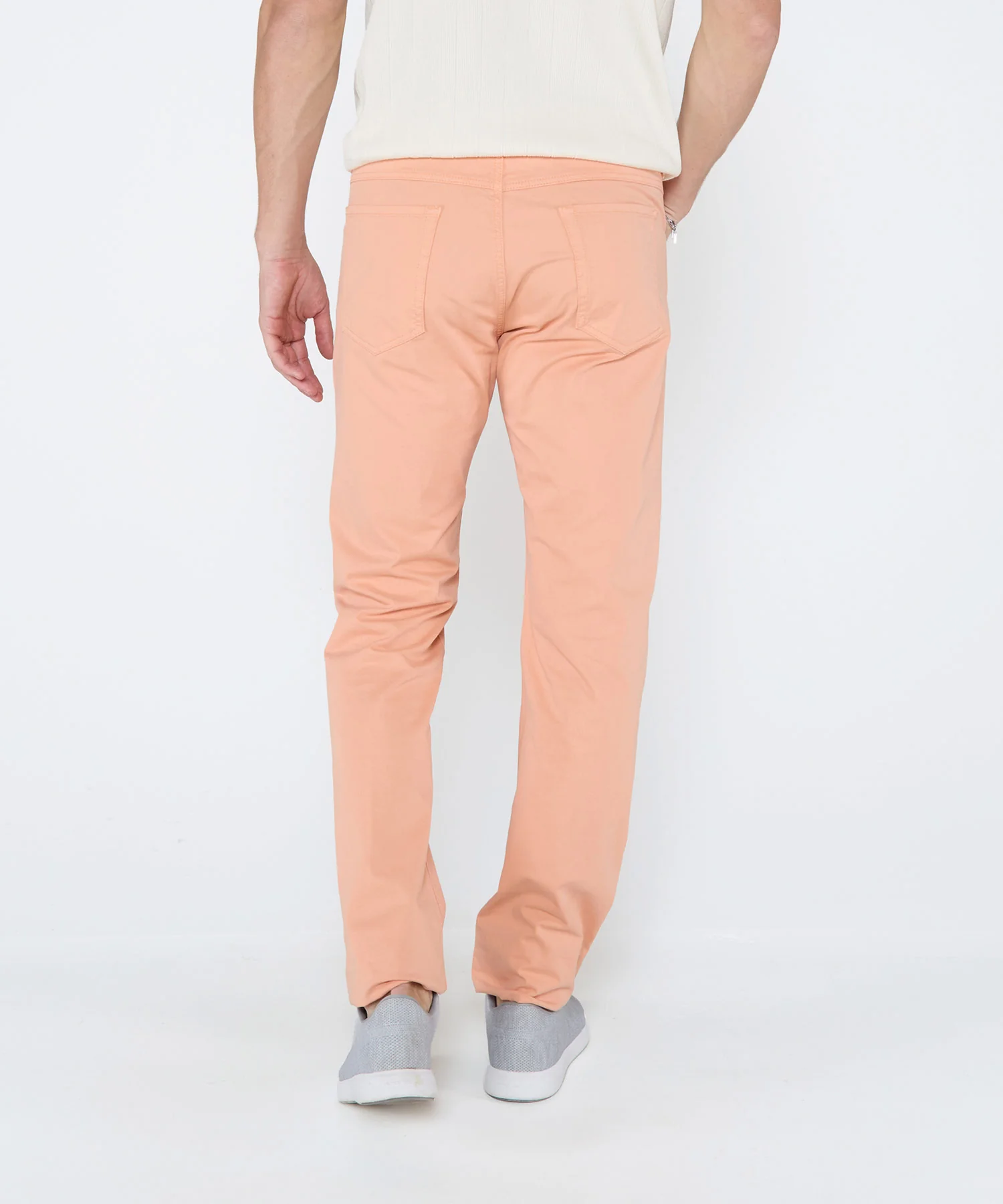 Westport Black Garment-Dyed Broken Twill 5-Pocket Pant - Image 12