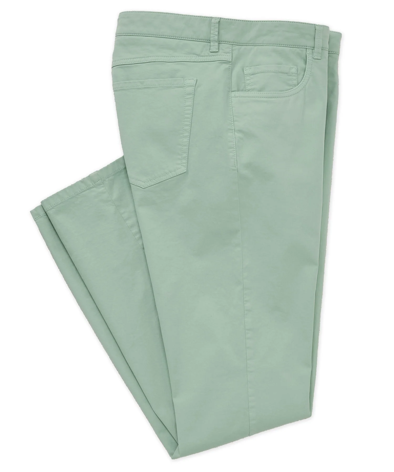 Westport Black Garment-Dyed Broken Twill 5-Pocket Pant - Image 5